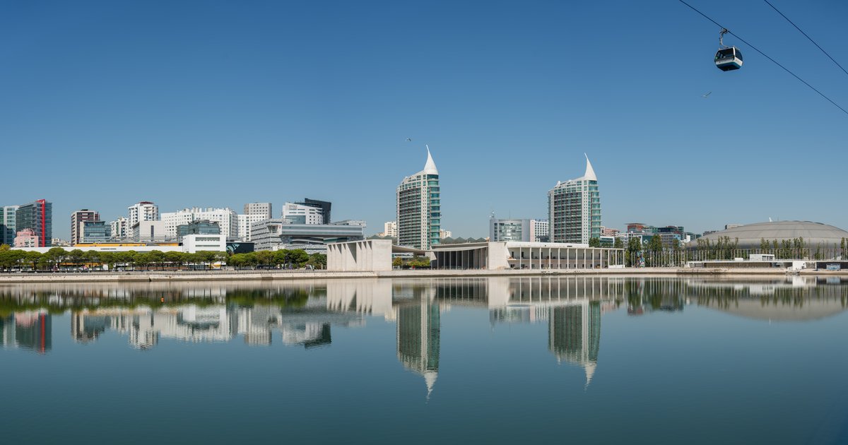 The Parque das Nacoes district in Lisbon, home to the Web Summit venue